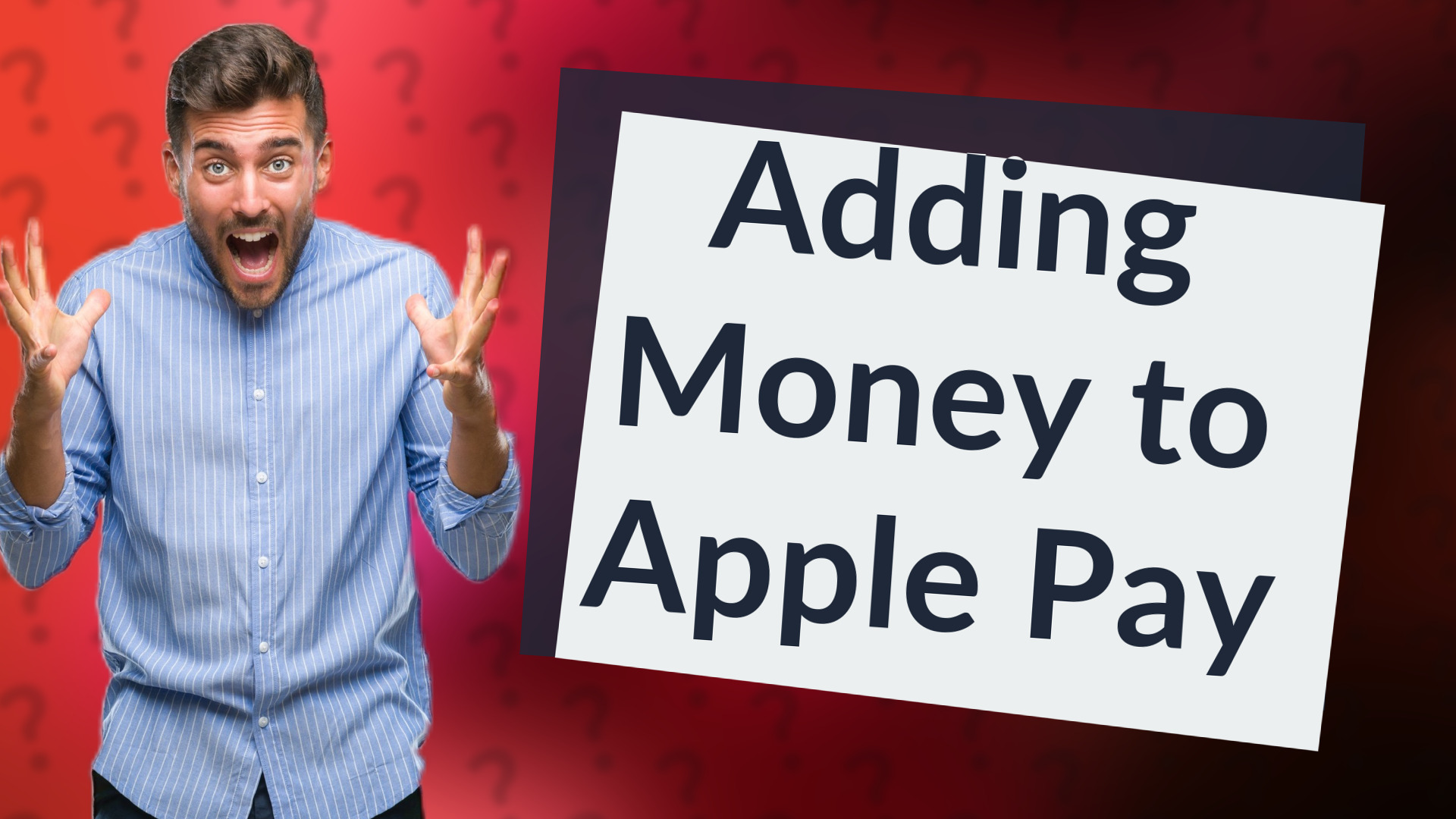 Adding Money to Apple Pay