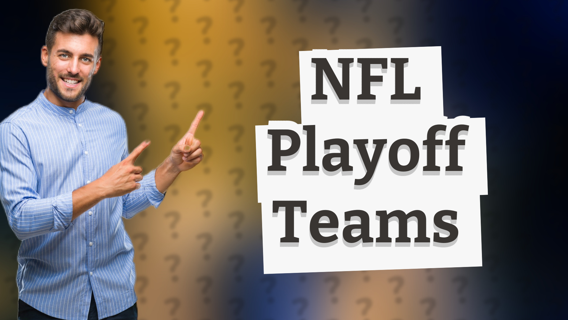 NFL Playoff Teams