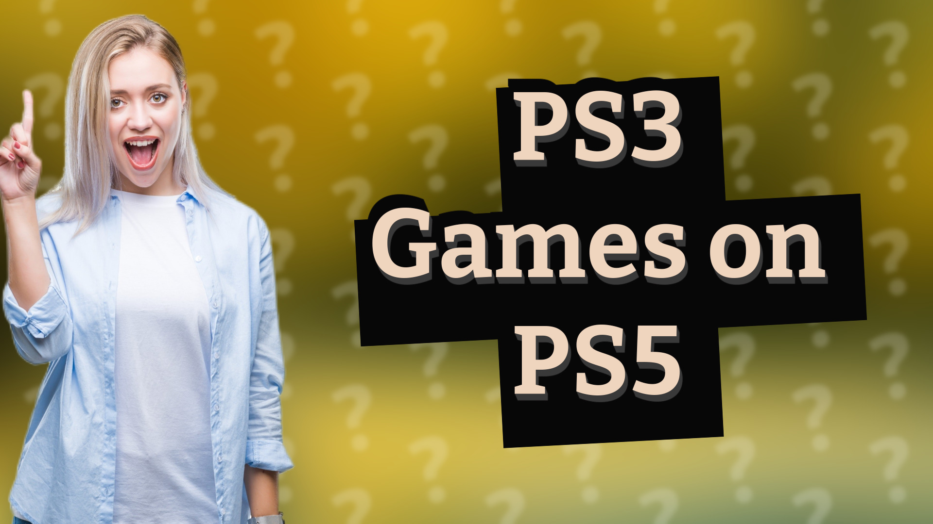PS3 Games on PS5