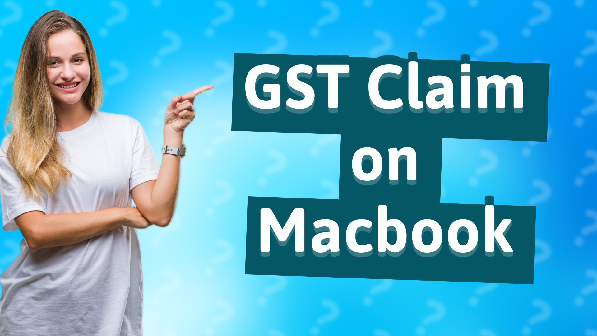 GST Claim on Macbook