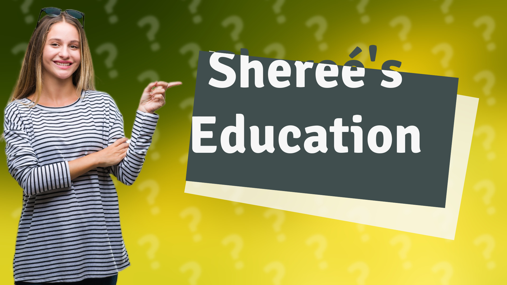 Shereé's Education