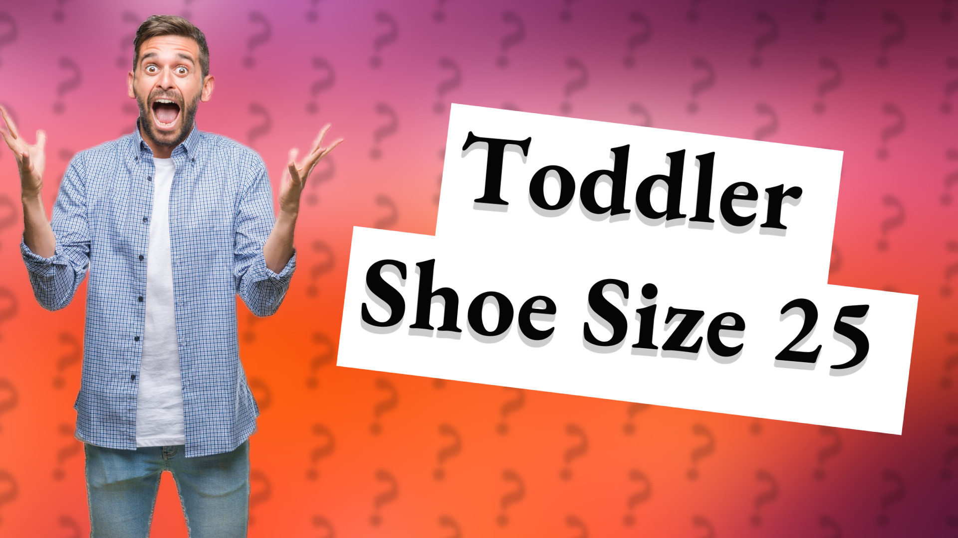 Toddler Shoe Size 25
