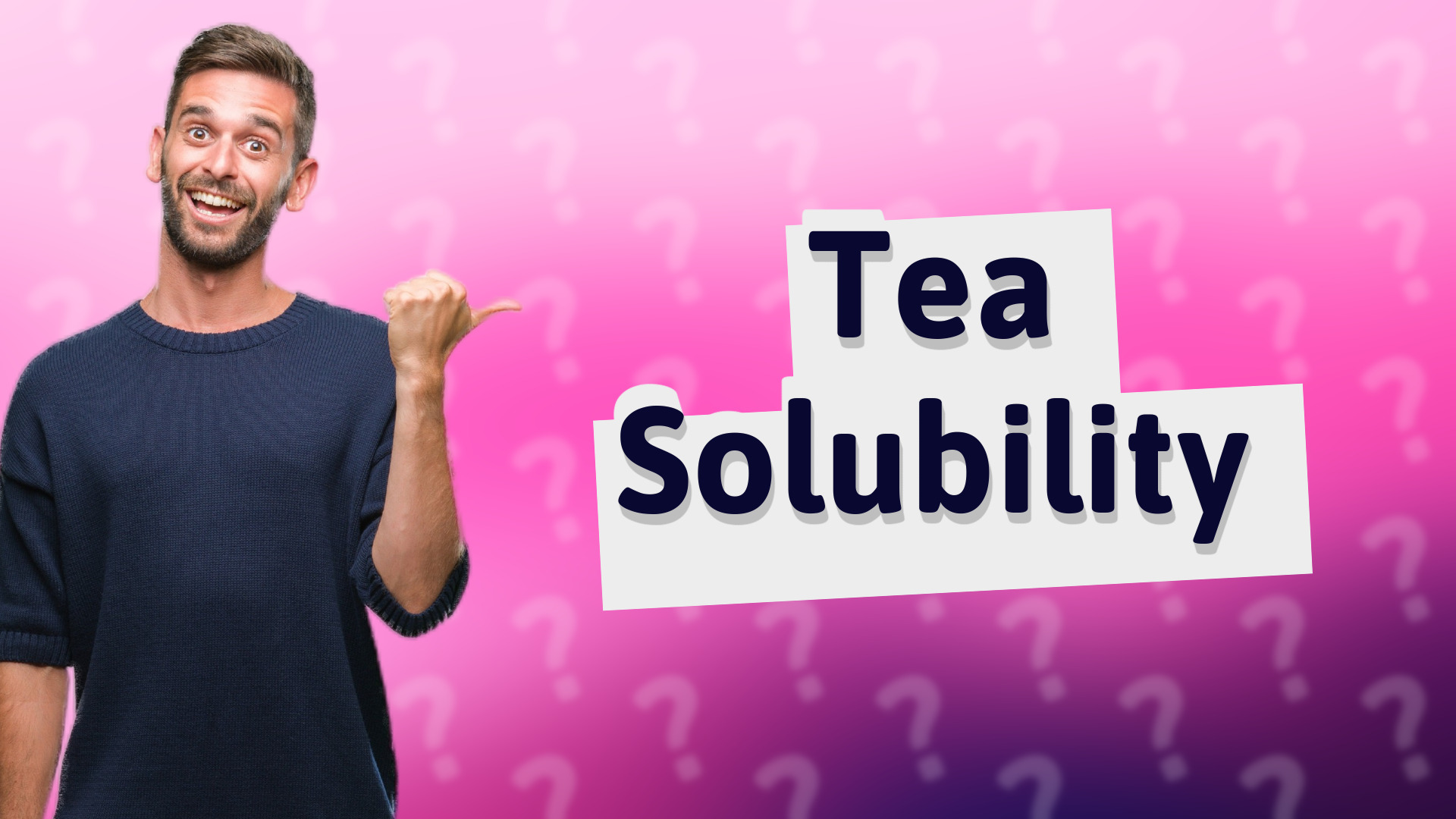 Tea Solubility