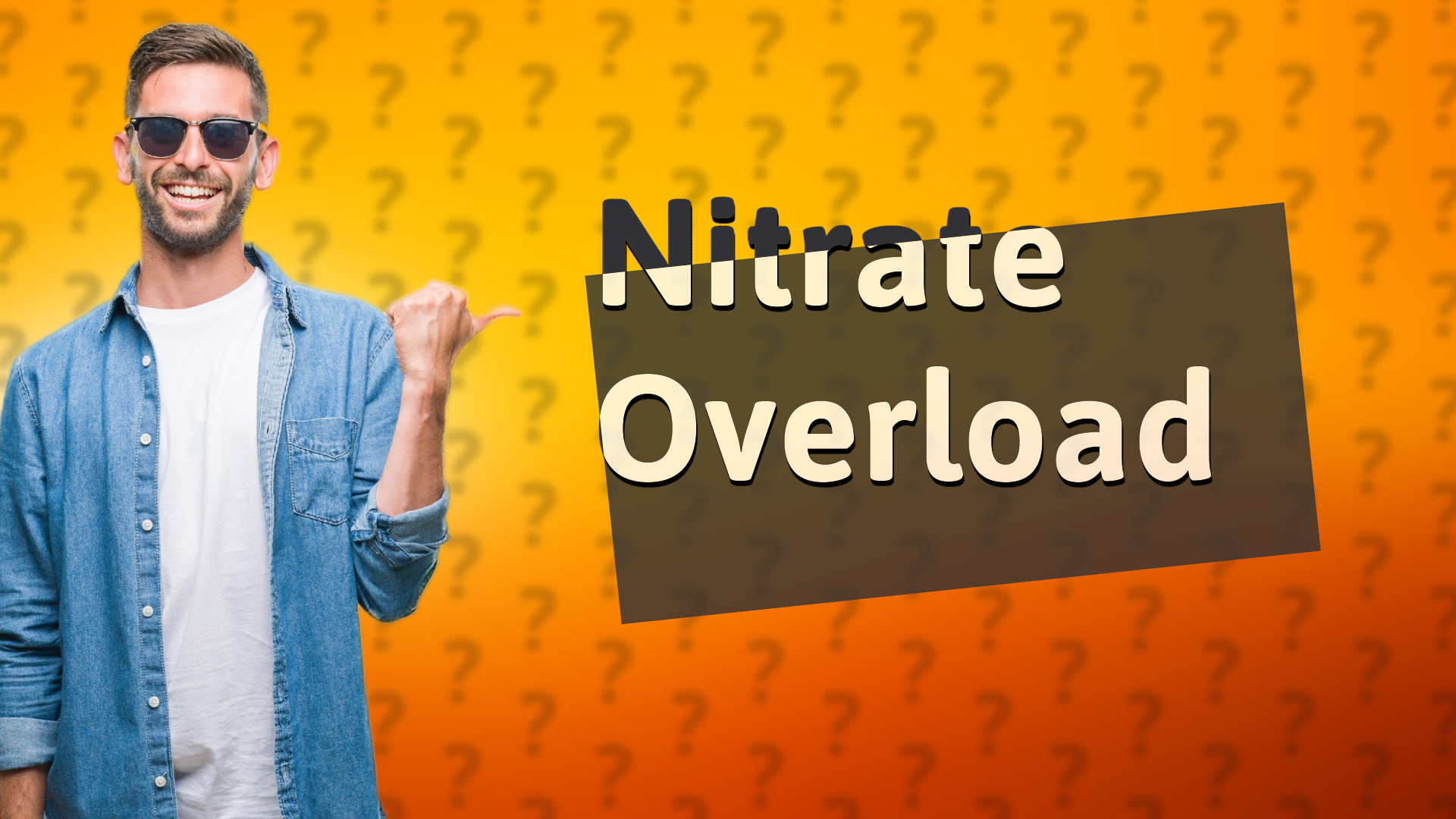 Nitrate Overload