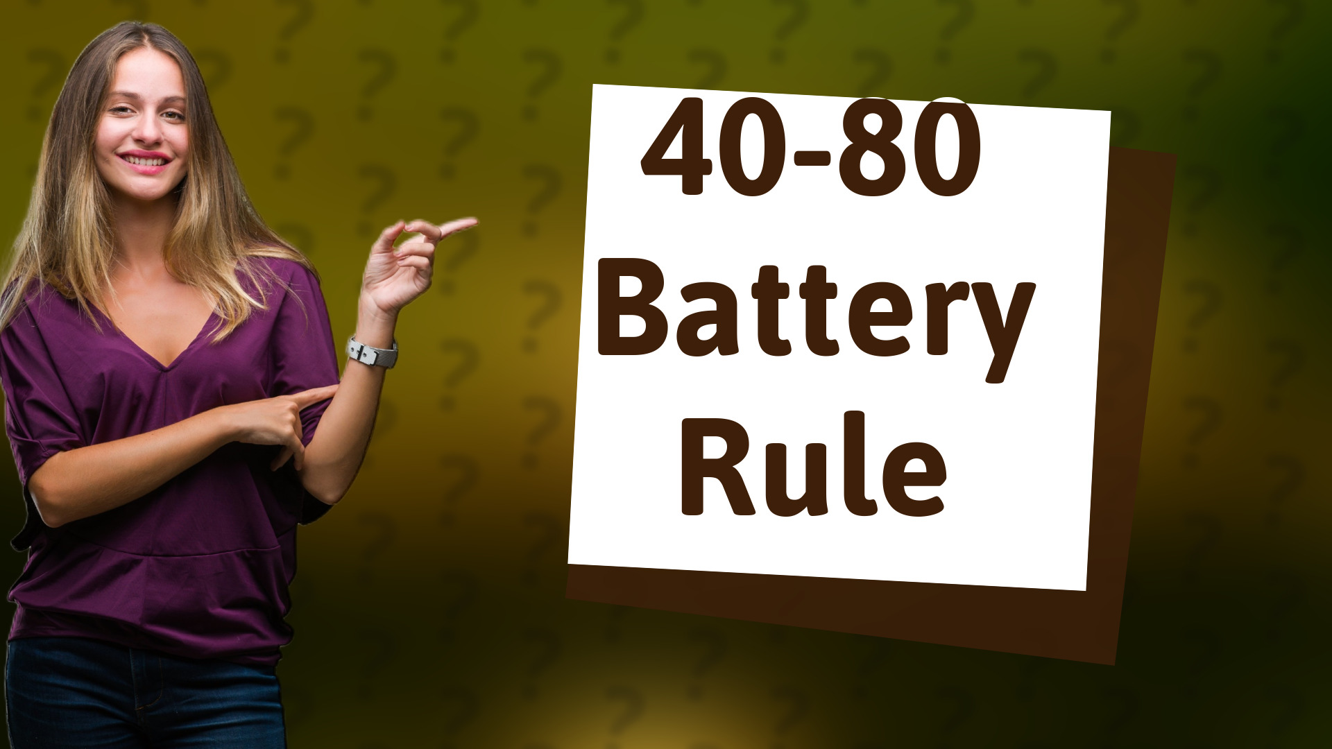 40-80 Battery Rule