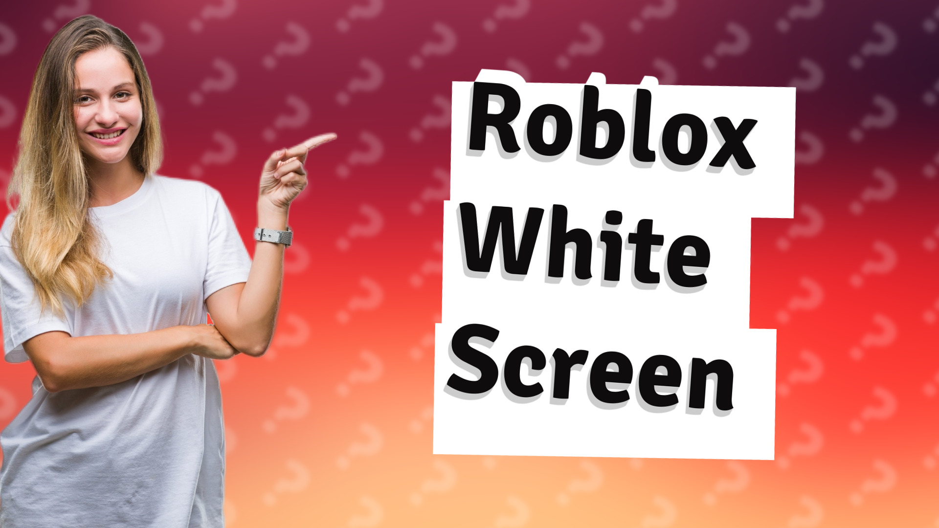 Roblox White Screen