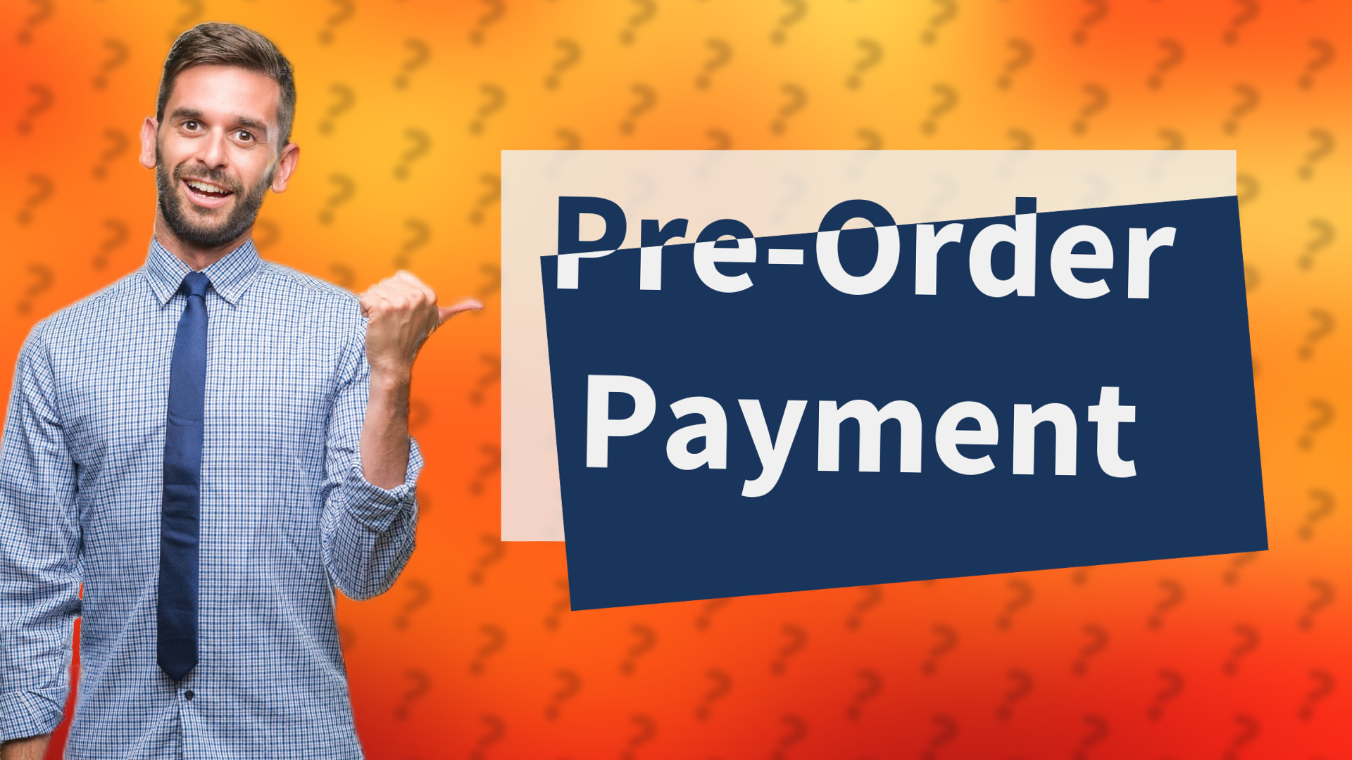 Pre-Order Payment