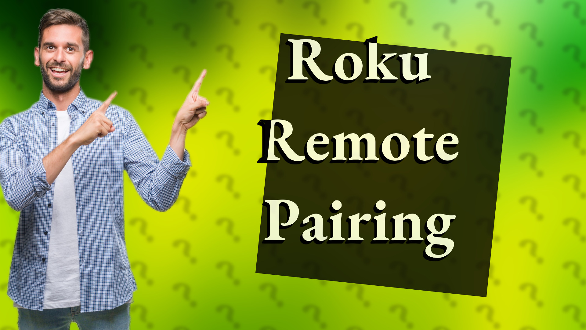 Roku Remote Pairing