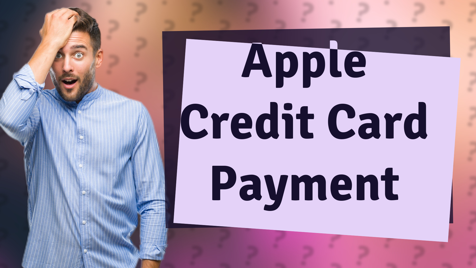 Apple Credit Card Payment