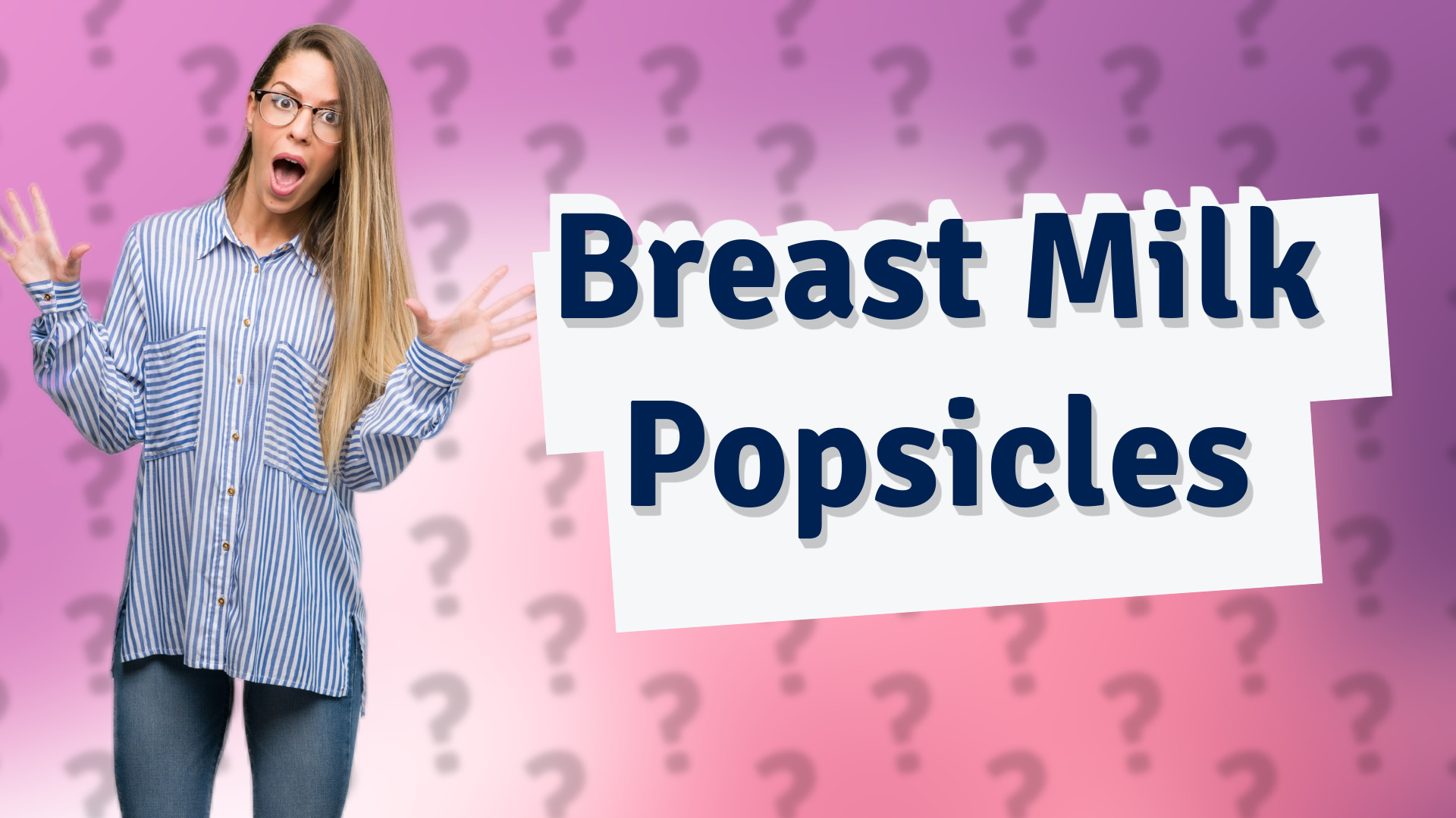 Breast Milk Popsicles
