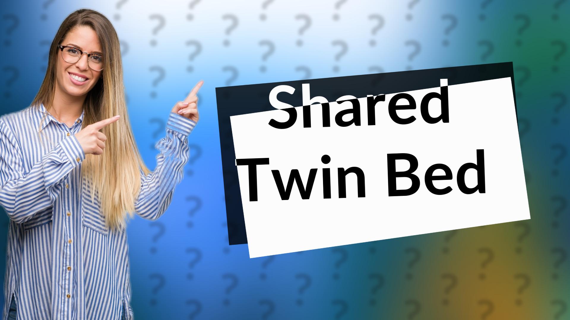 Shared Twin Bed