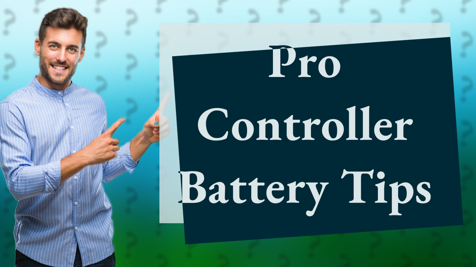 Pro Controller Battery Tips