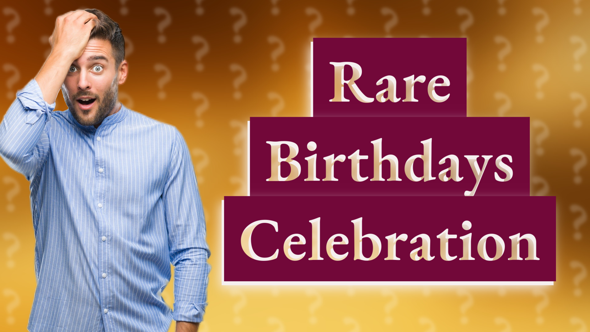 Rare Birthdays Celebration