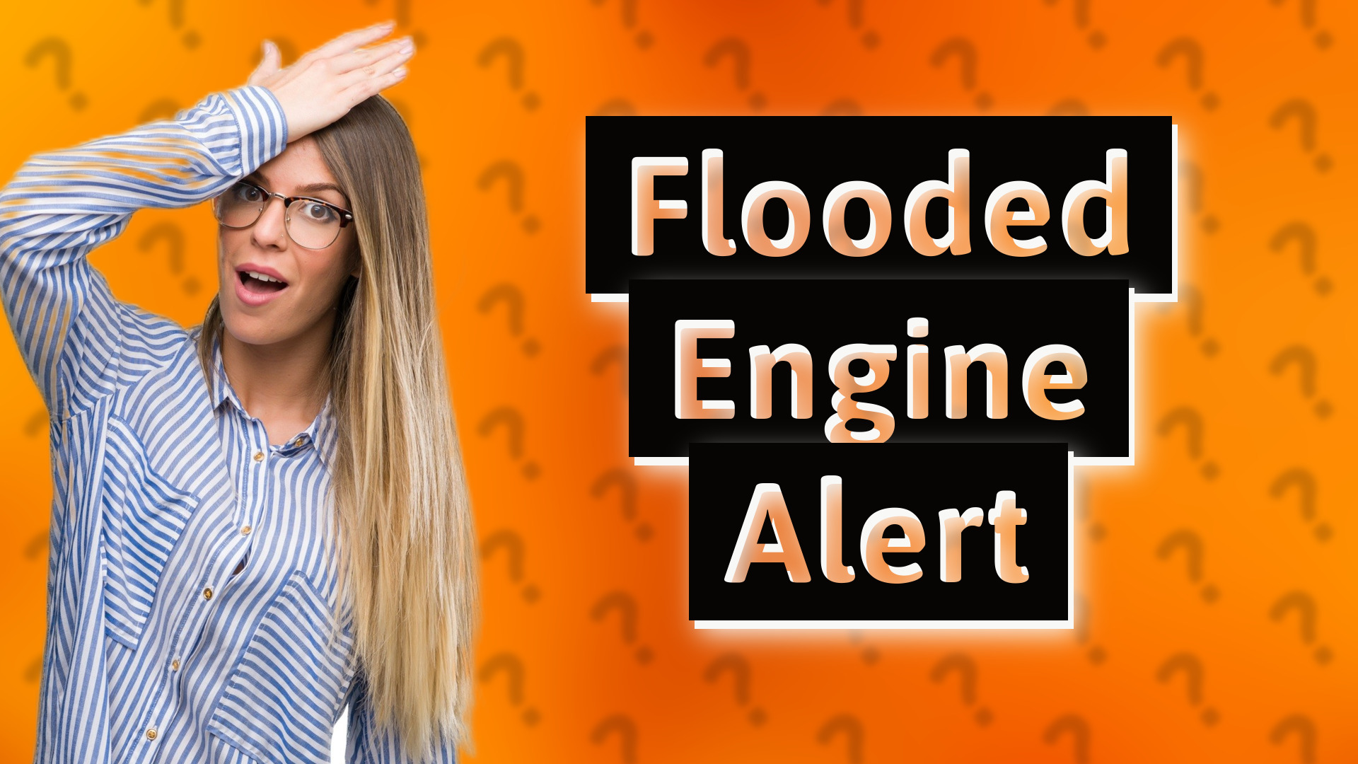 Flooded Engine Alert