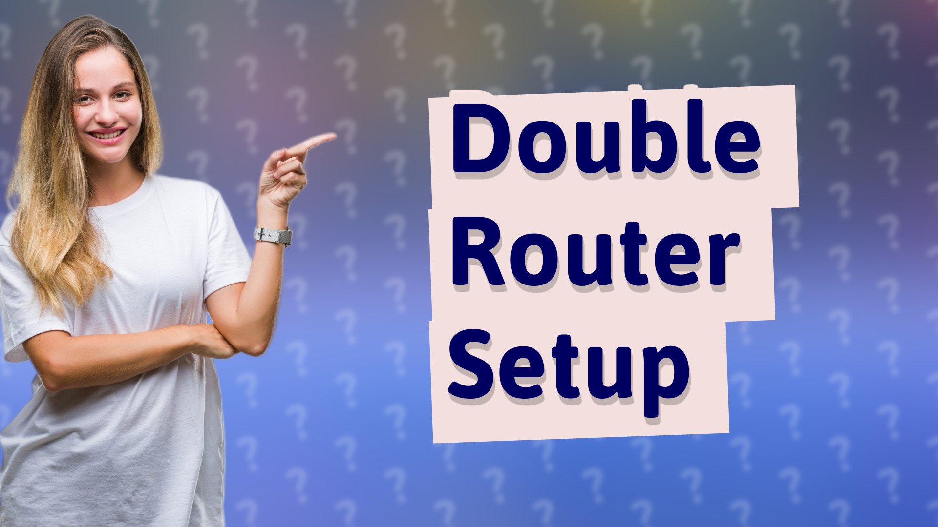 Double Router Setup