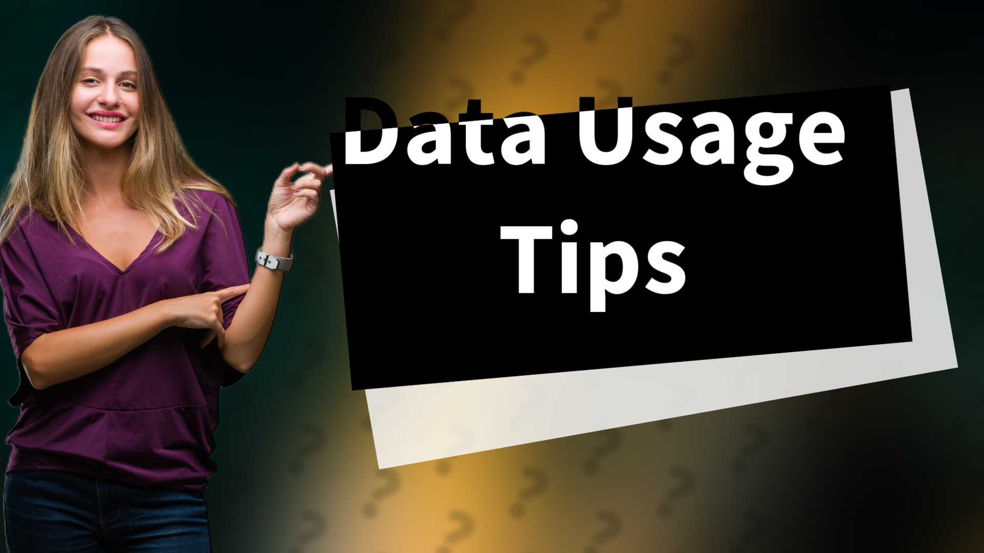 Data Usage Tips