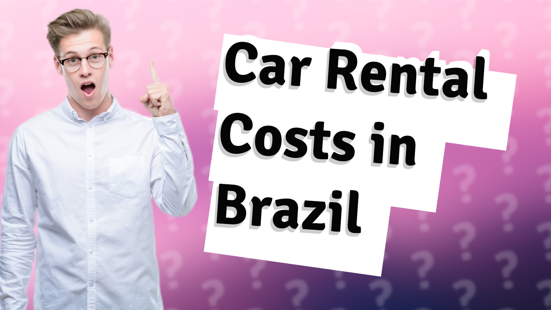 Car Rental Costs in Brazil
