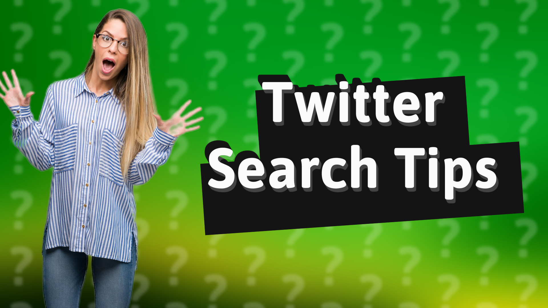 Twitter Search Tips