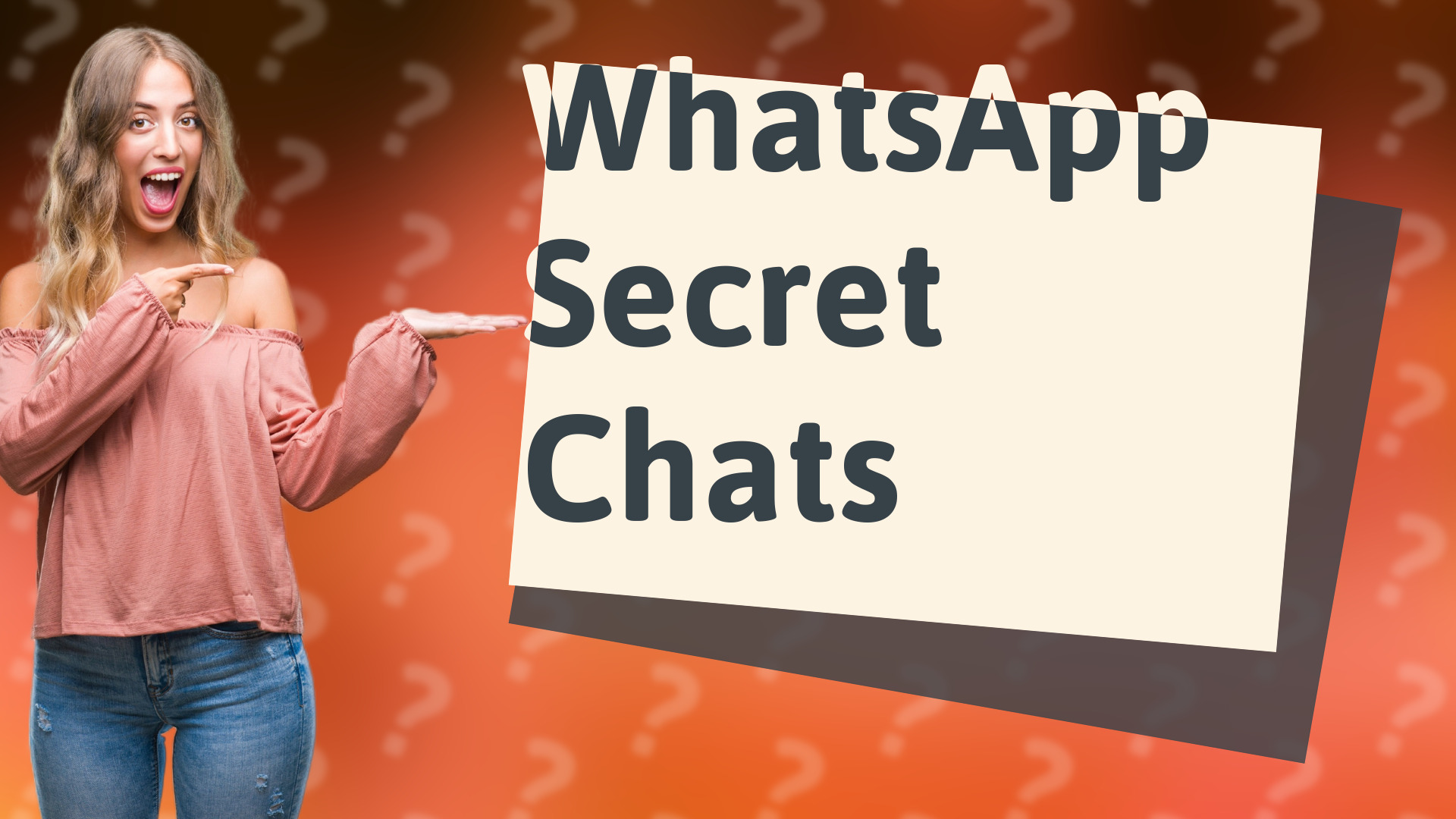 WhatsApp Secret Chats