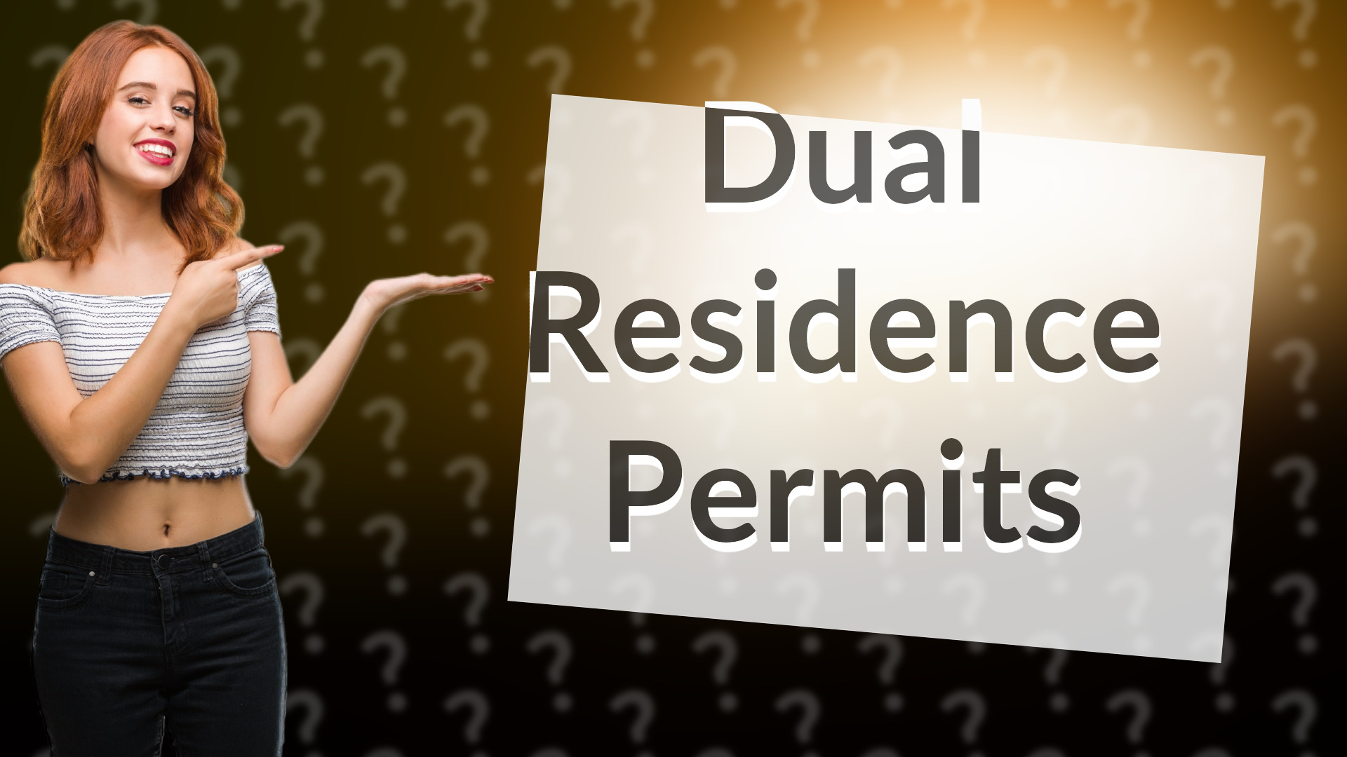 Dual Residence Permits
