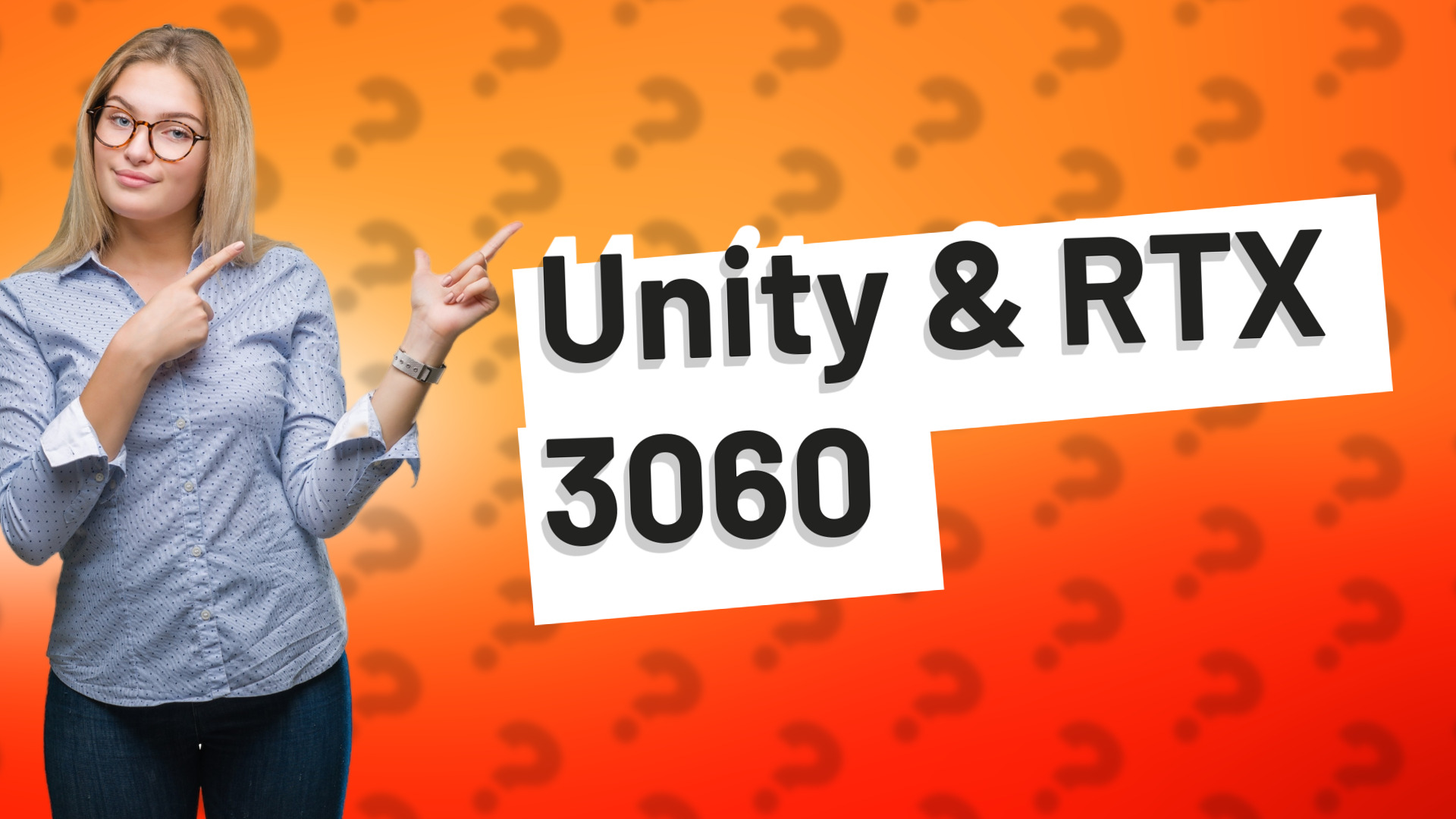 Unity & RTX 3060