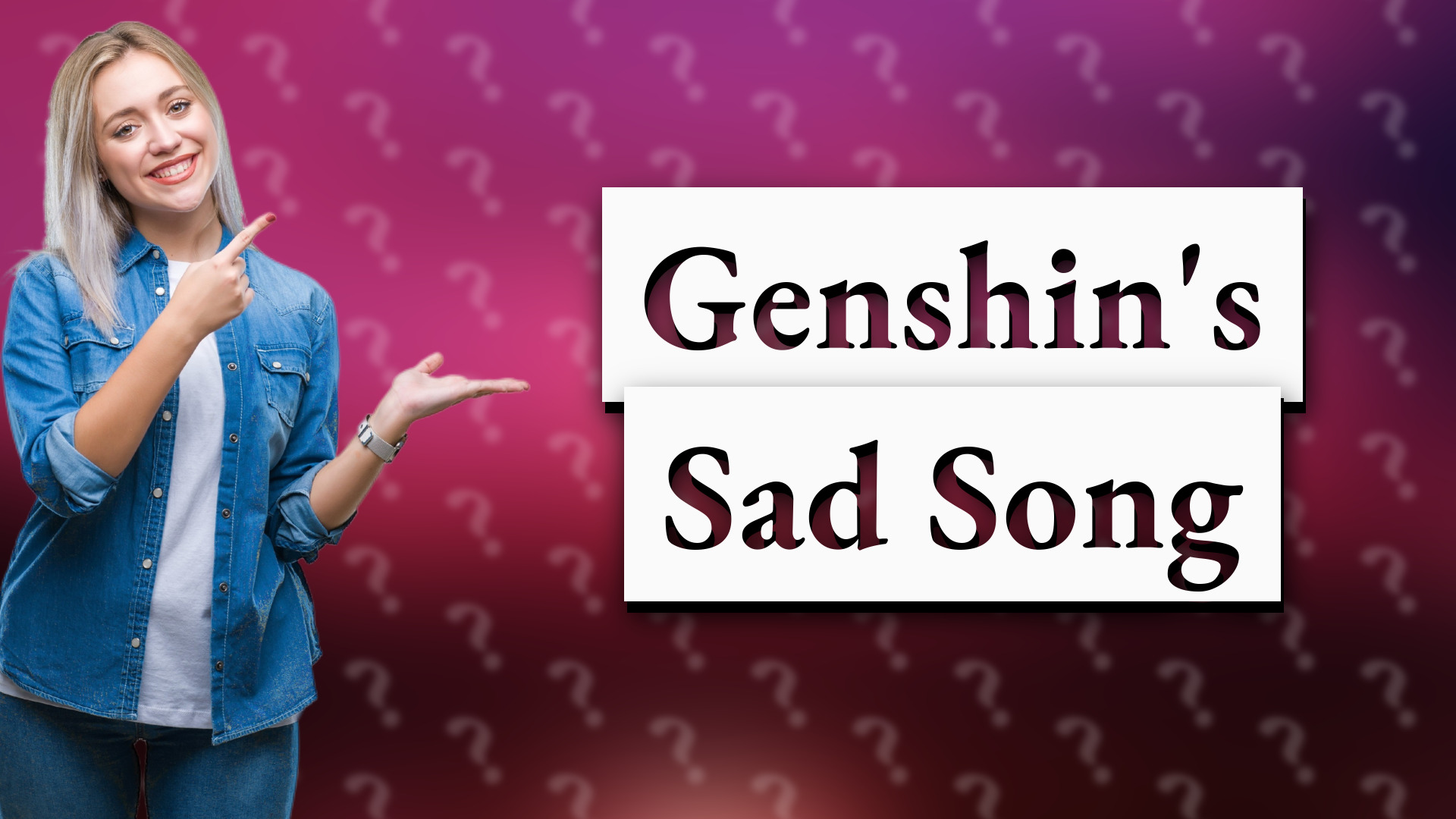 Genshin's Sad Song