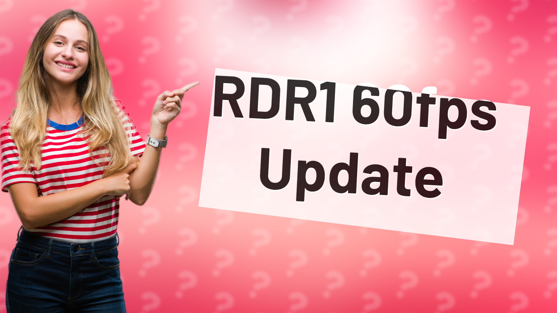 RDR1 60fps Update