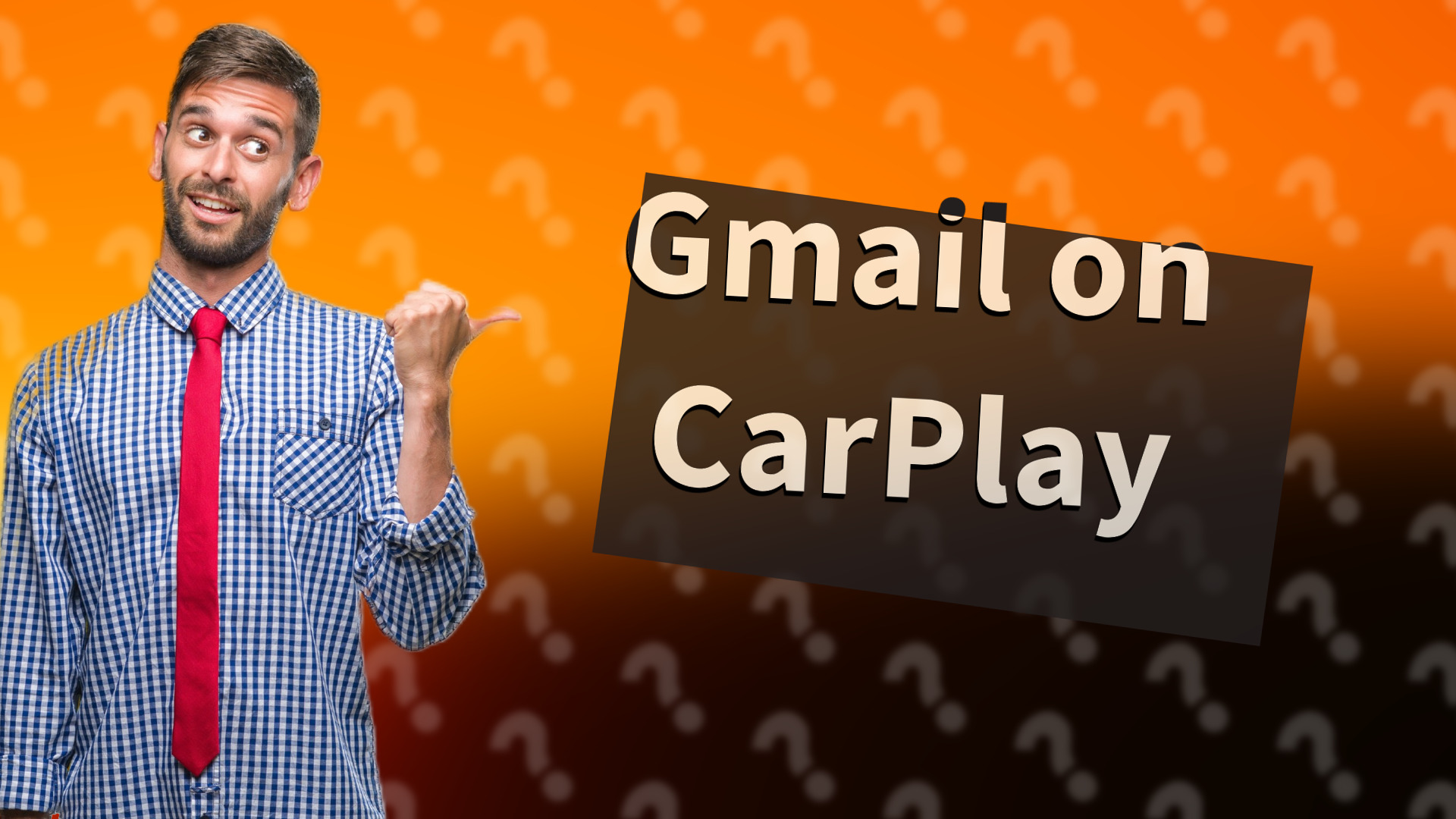 Gmail on CarPlay