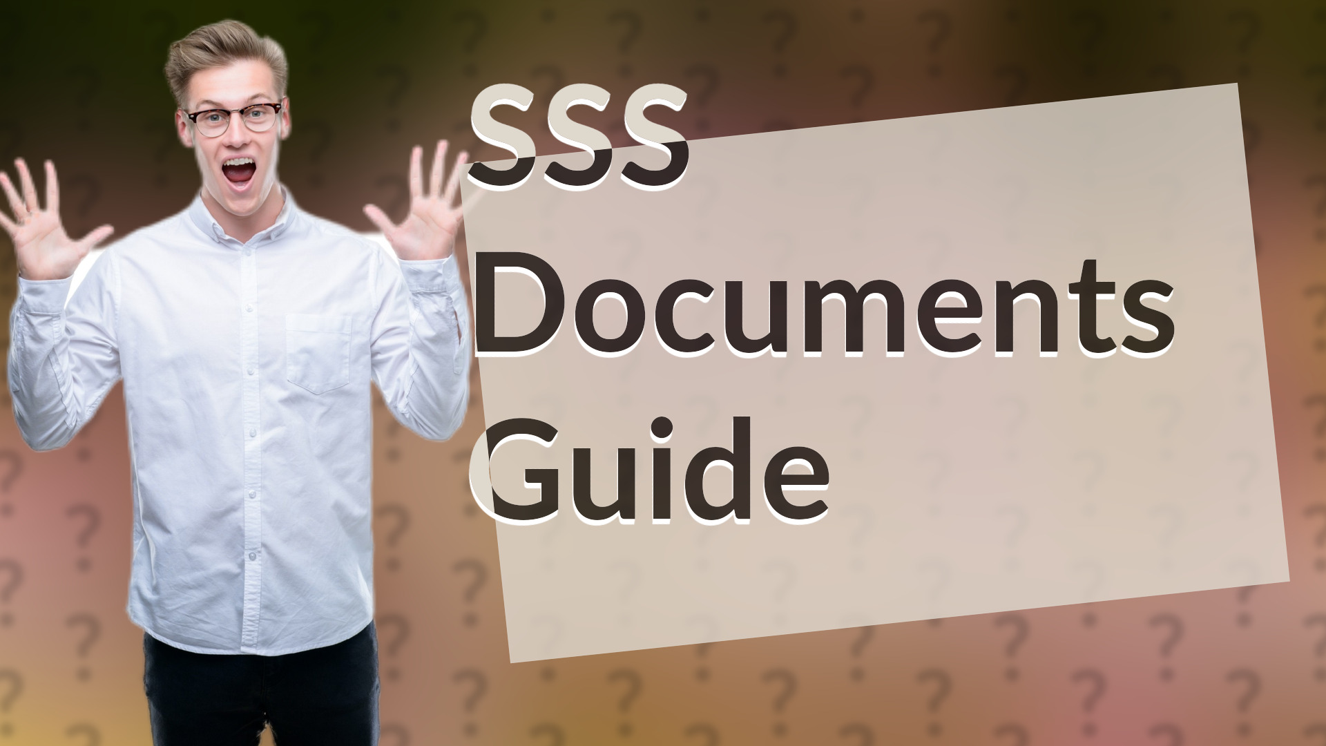 SSS Documents Guide