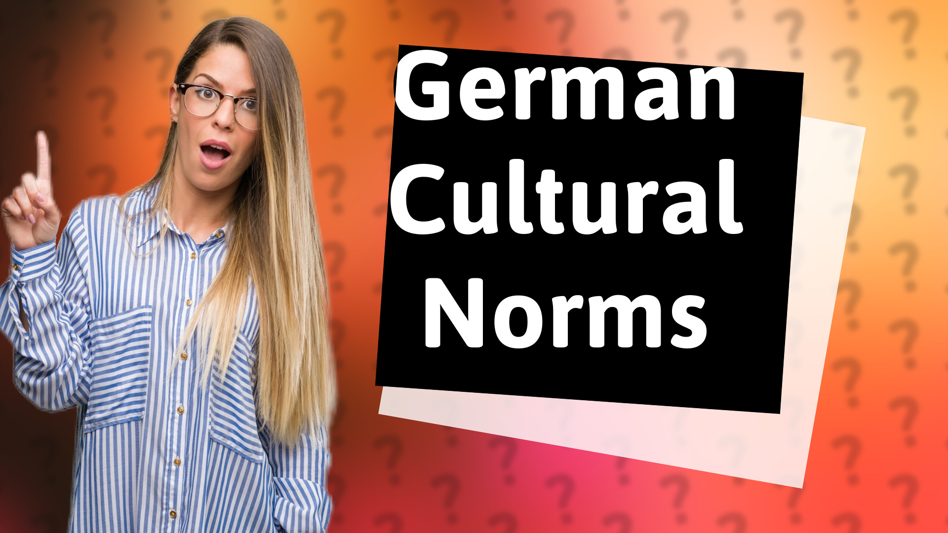 German Cultural Norms