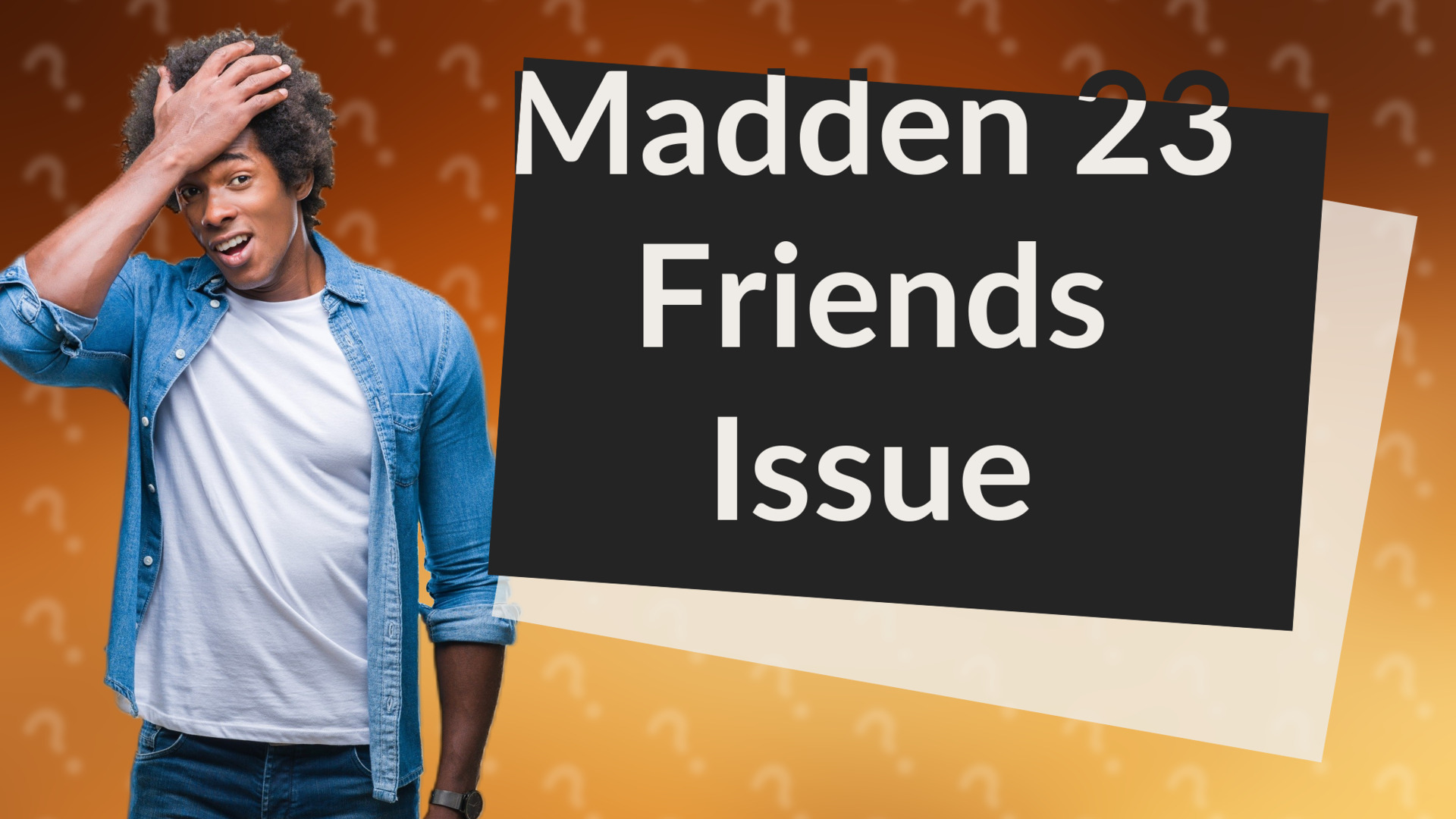 Madden 23 Friends Issue