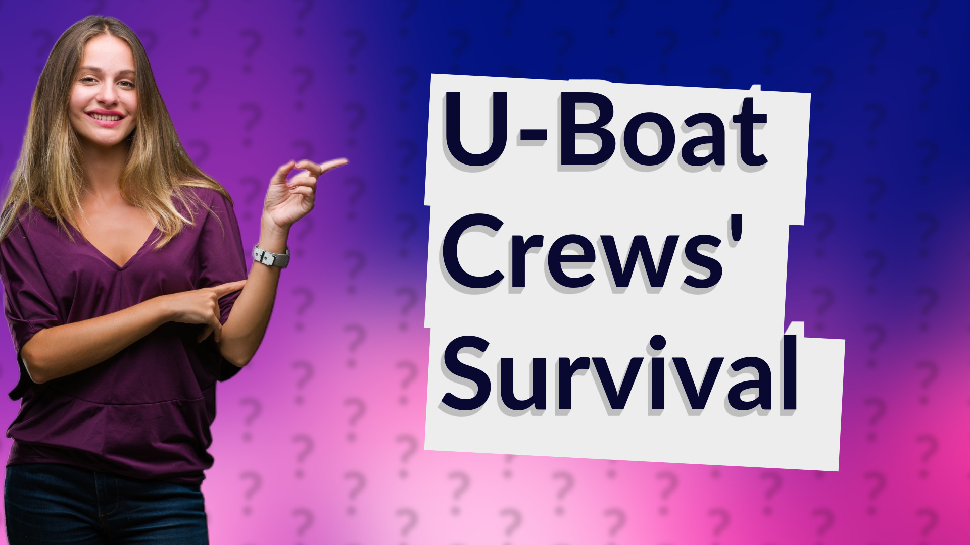 U-Boat Crews' Survival