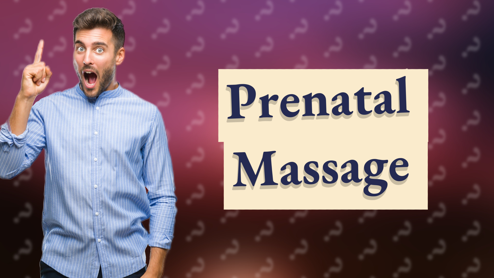Prenatal Massage