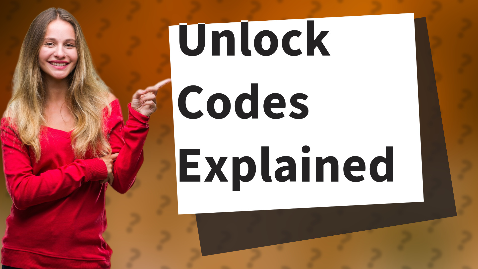 Unlock Codes Explained