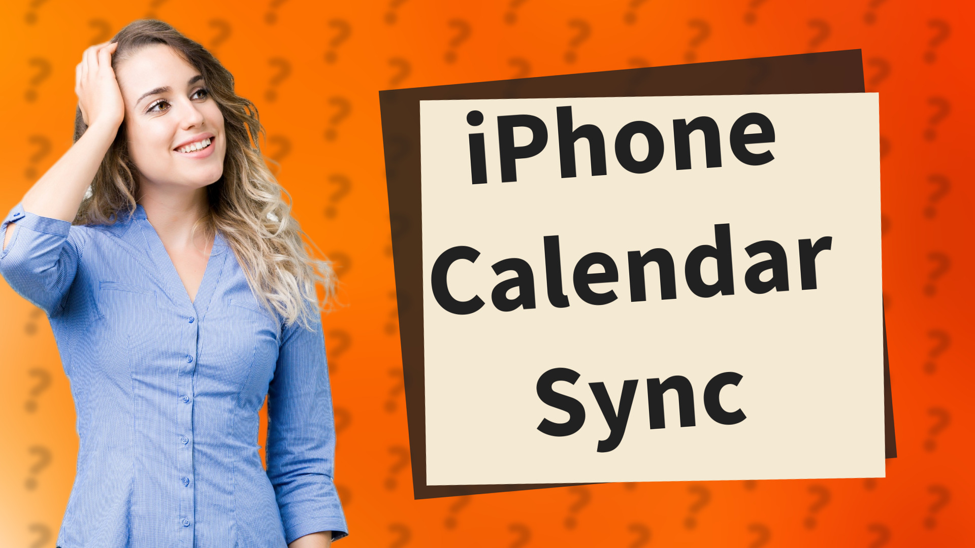 iPhone Calendar Sync