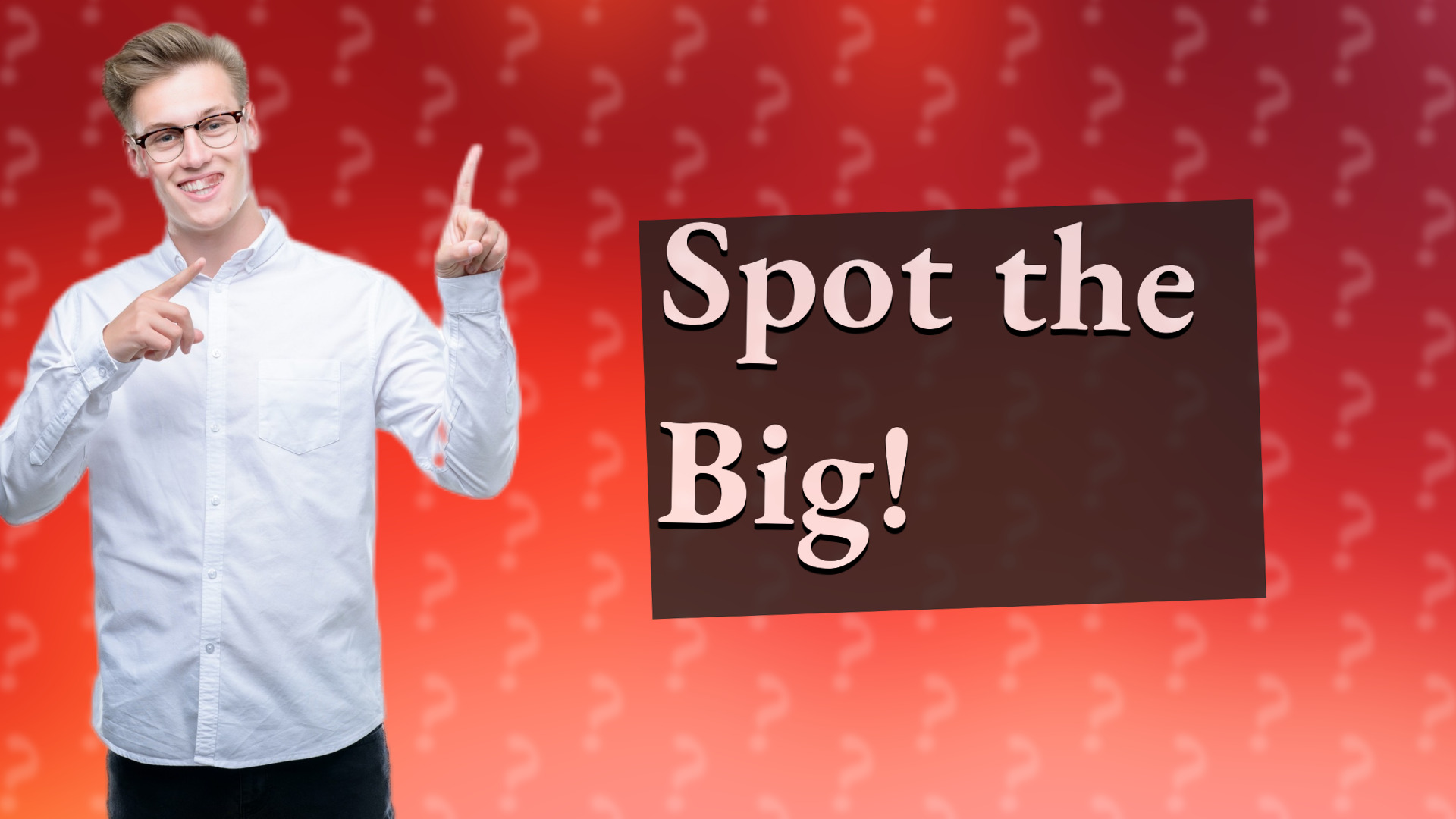 Spot the Big!