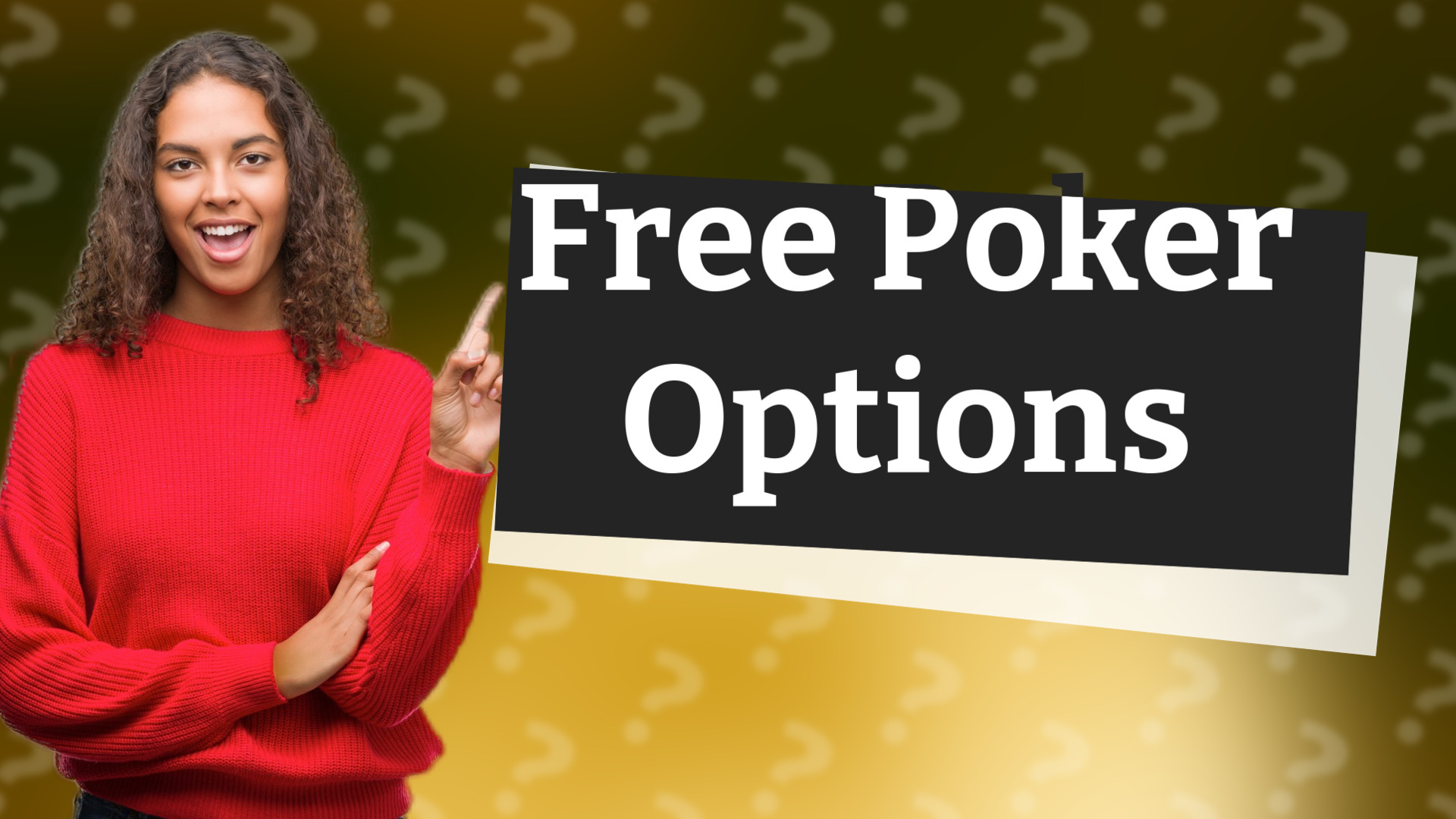 Free Poker Options