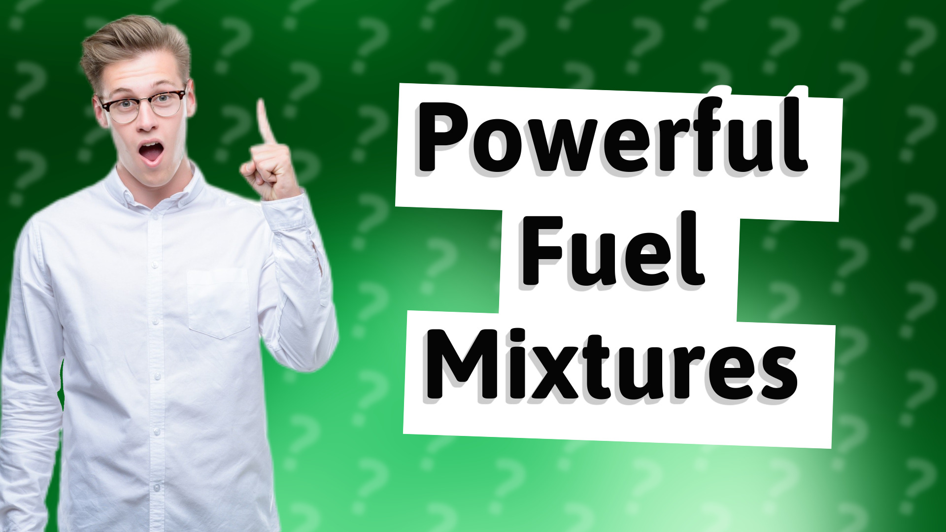 Powerful Fuel Mixtures