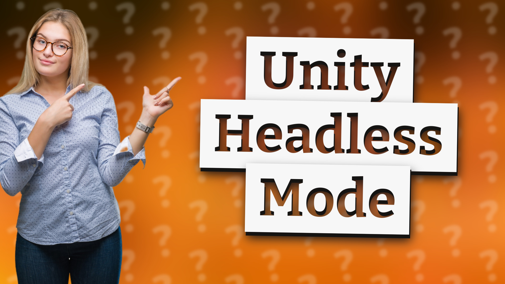 Unity Headless Mode