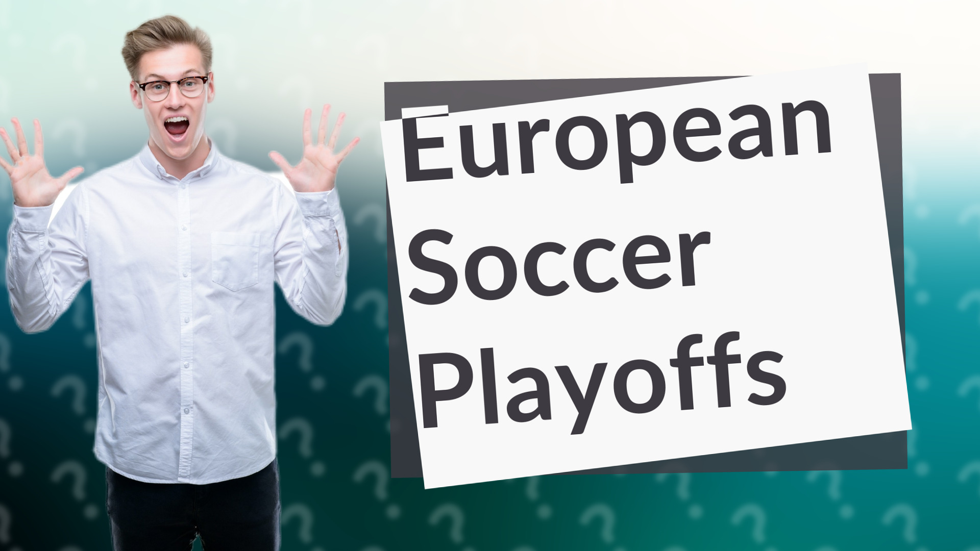 European Soccer Playoffs