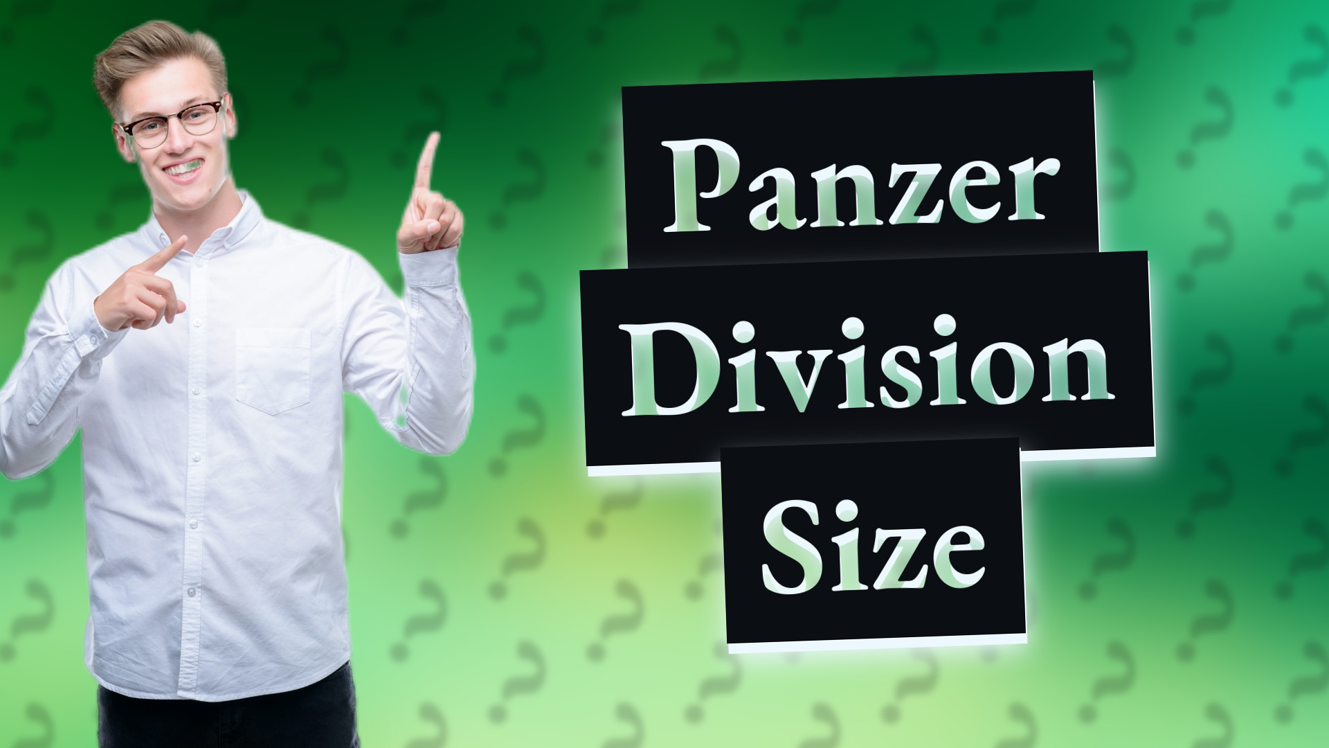 Panzer Division Size