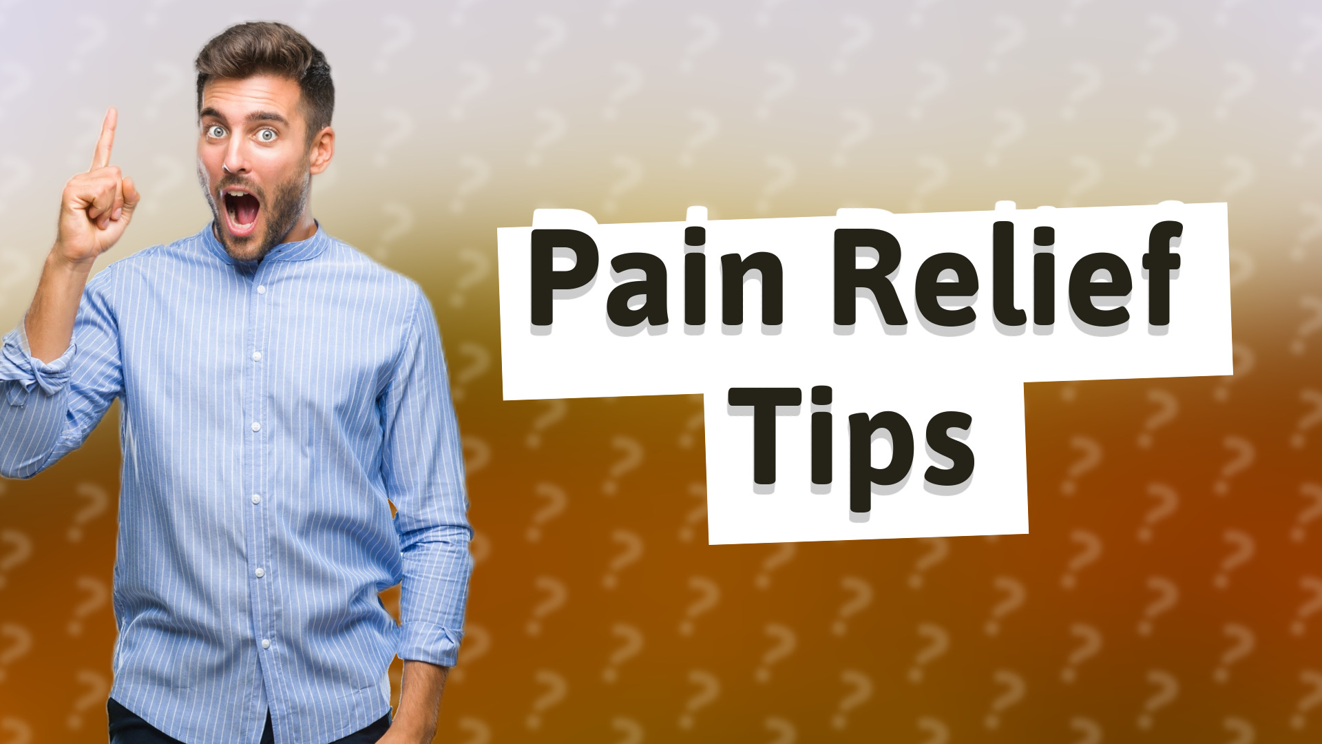Pain Relief Tips