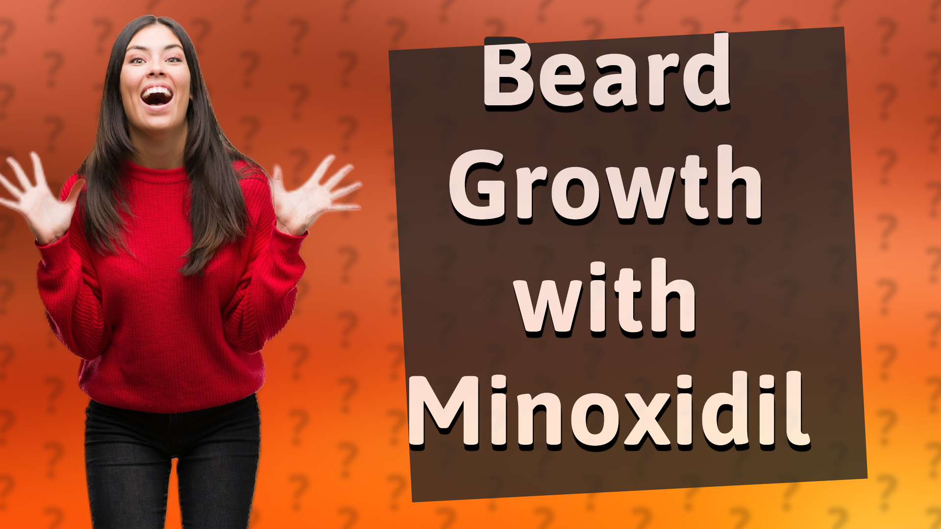 Beard Growth with Minoxidil