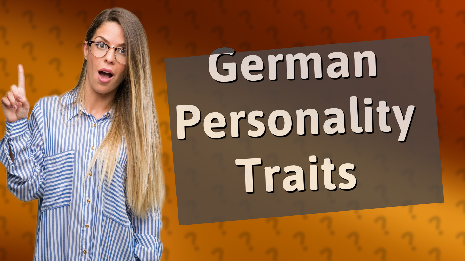 German Personality Traits