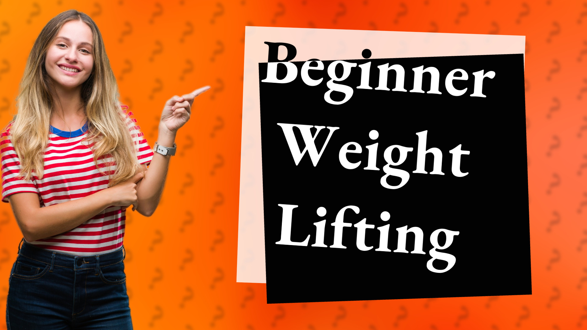 Beginner Weight Lifting