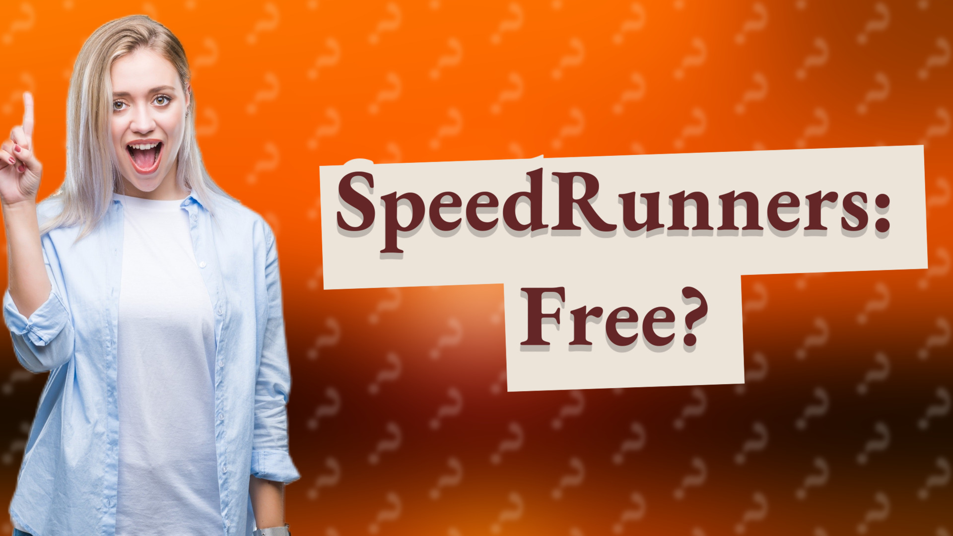 SpeedRunners: Free?
