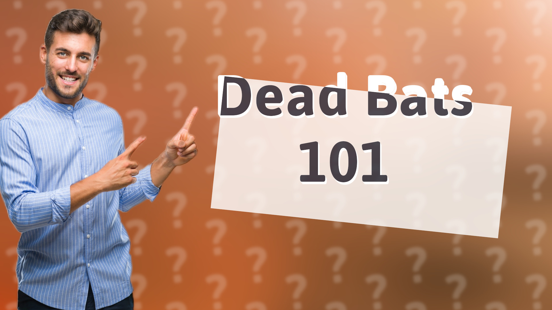 Dead Bats 101