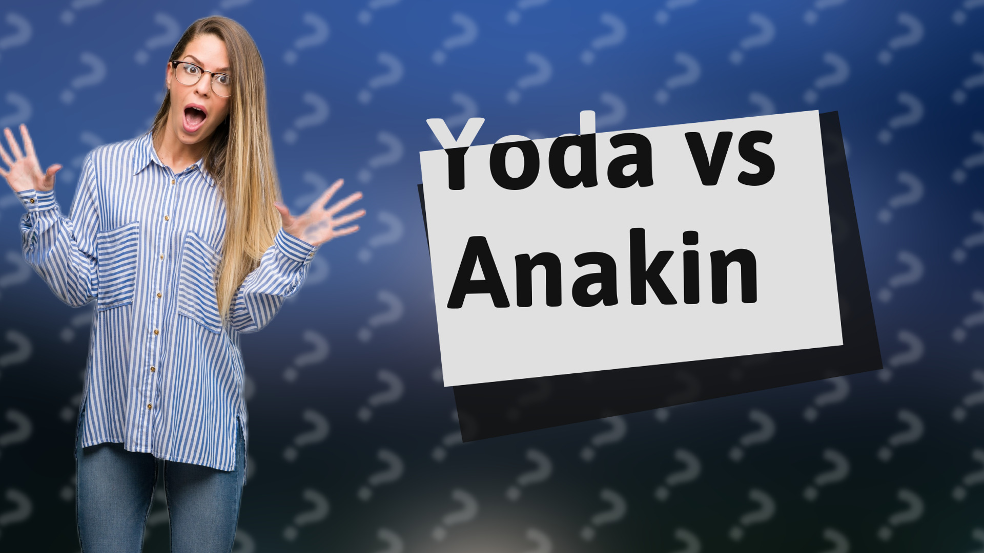 Yoda vs Anakin