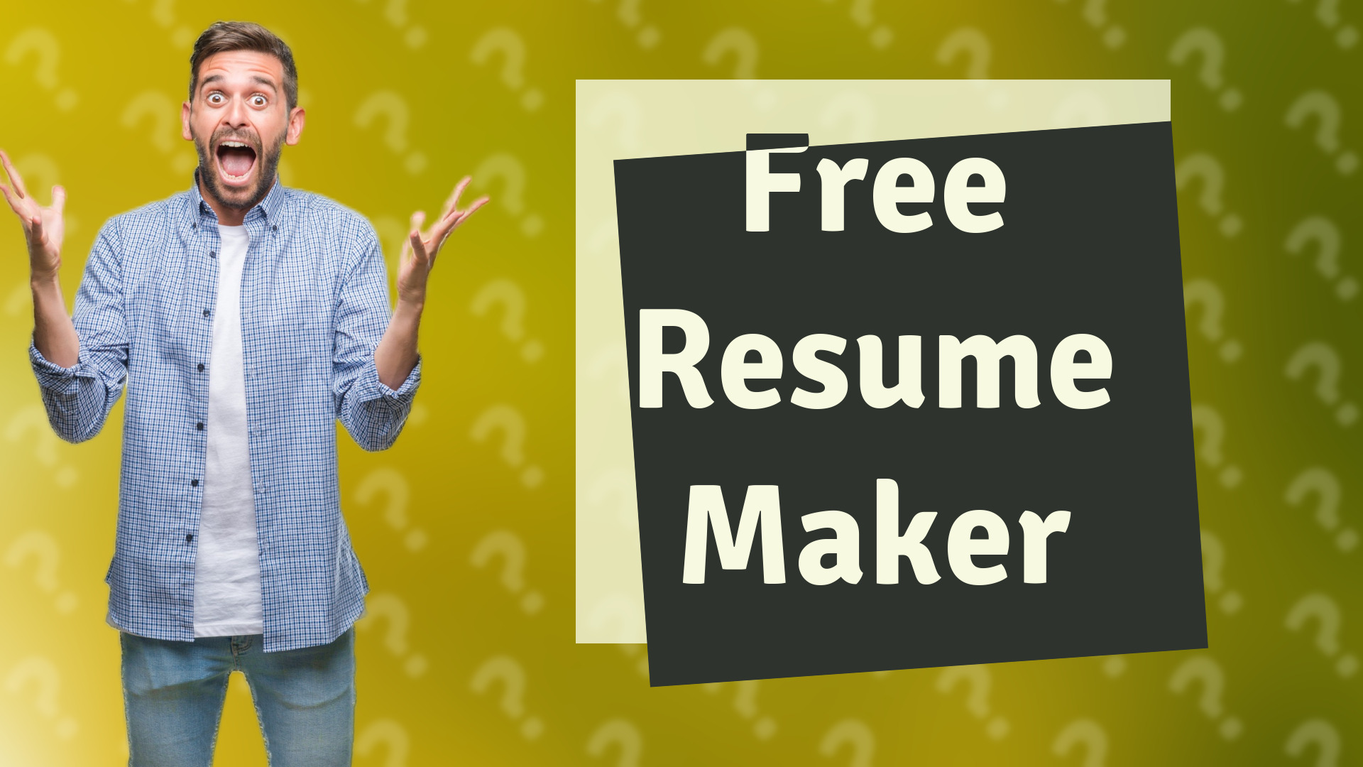 Free Resume Maker