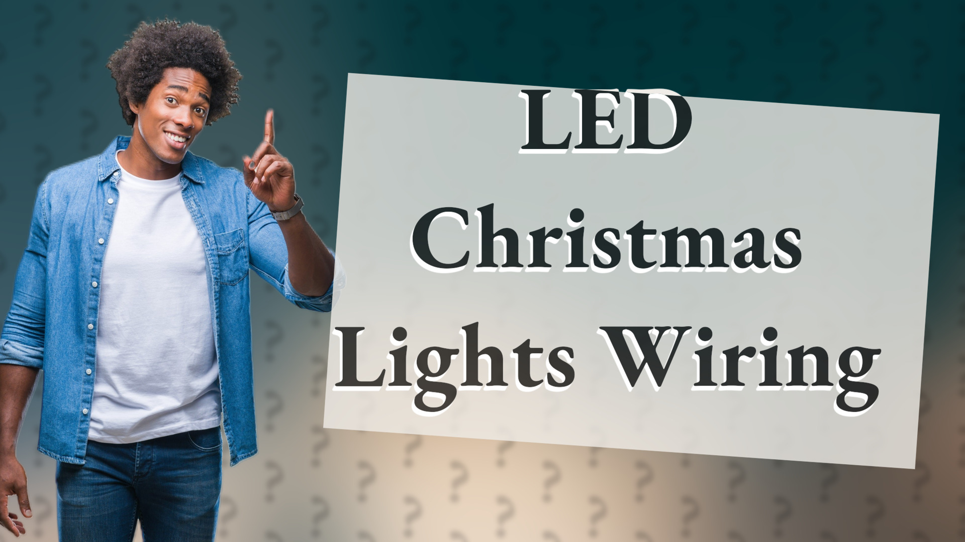 LED Christmas Lights Wiring